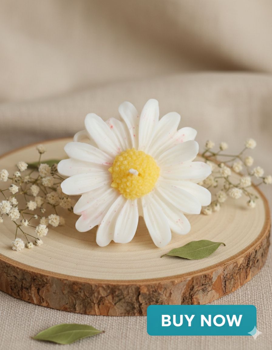 Daisy Candle