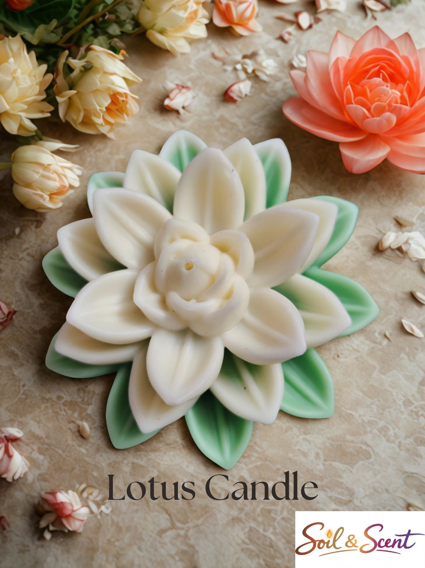 Lotus Candle