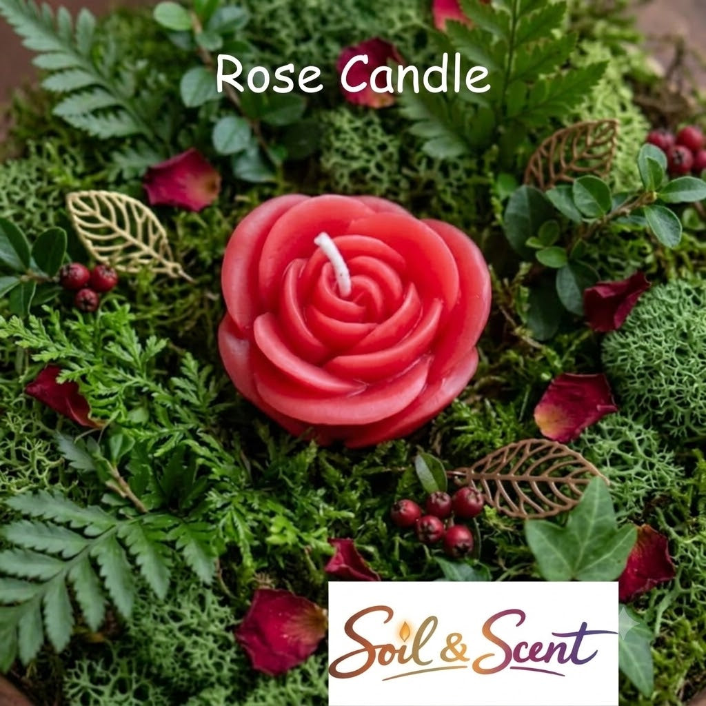 Rose Candle